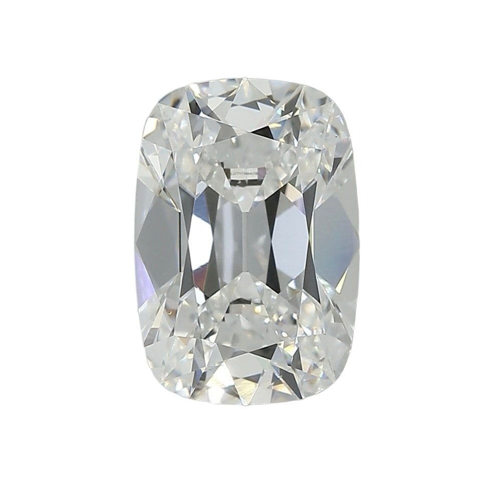 3.00ct E VVS2 Old Mine Cut Cushion IGI Certified Lab Diamond