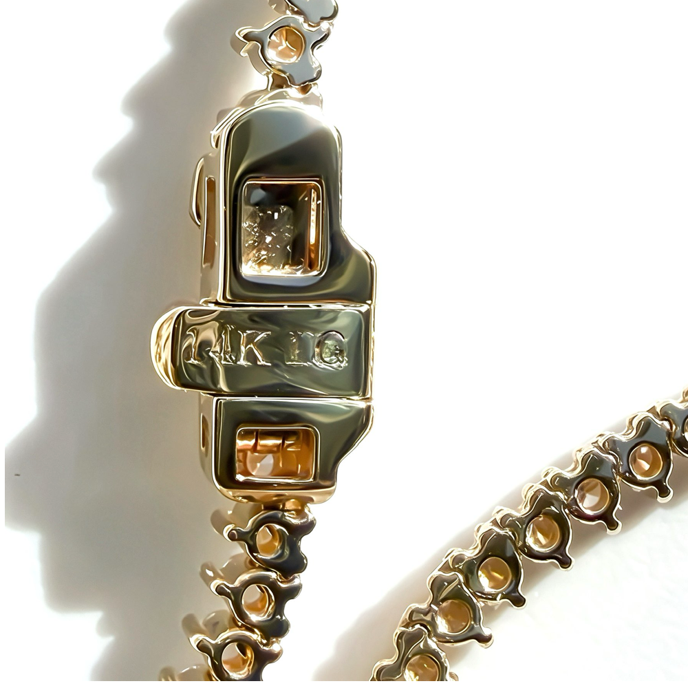 The Fancy Pants Graduated Tennis Necklace - 5.5 carats