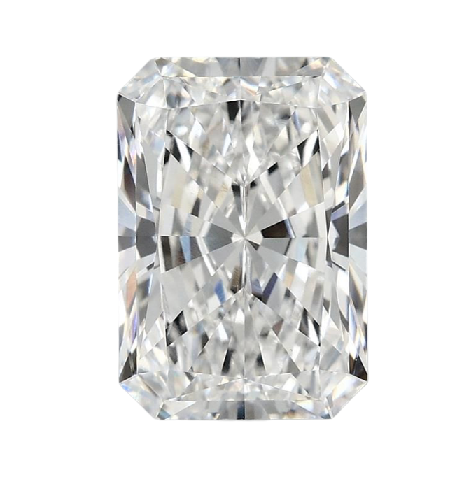 3.91ct E VS1 Radiant Cut IGI Certified Lab Diamond