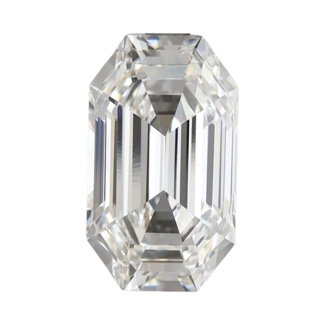 3.44ct E VVS2 Octagonal IGI Certified Lab Diamond