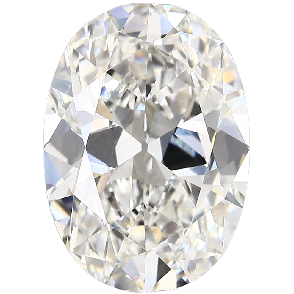 5.47ct G VVS2 Antique Cut Oval IGI Certified Lab Diamond