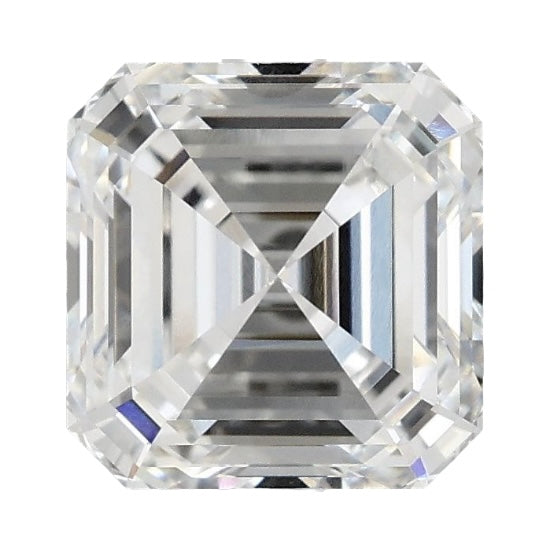 2.82ct E VVS2 IGI Certified Asscher Cut Lab Diamond