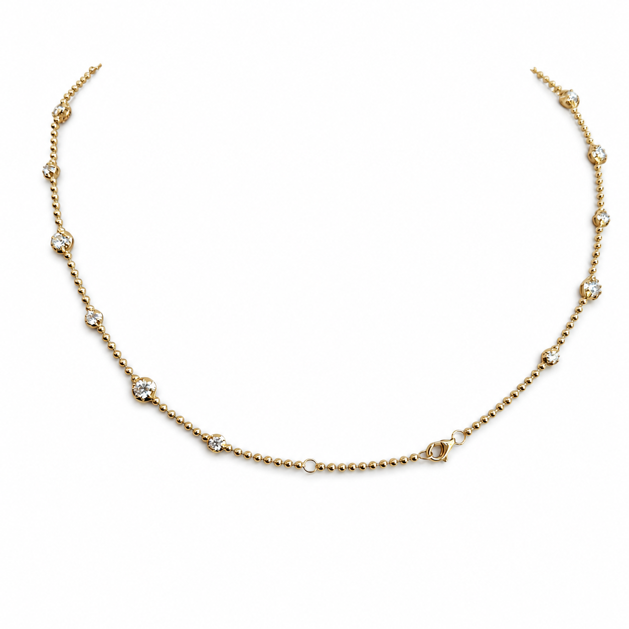 Bead Station Necklace