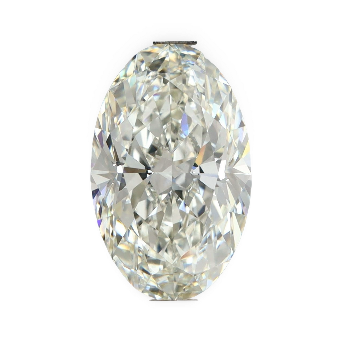 3.51ct G VVS2 Crushed Ice IGI Certified Oval Lab Diamond
