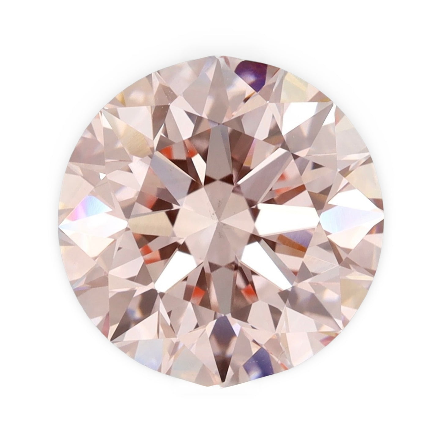 4.01ct Fancy Intense Pink VS1 IGI Certified Round Brilliant Lab Diamond