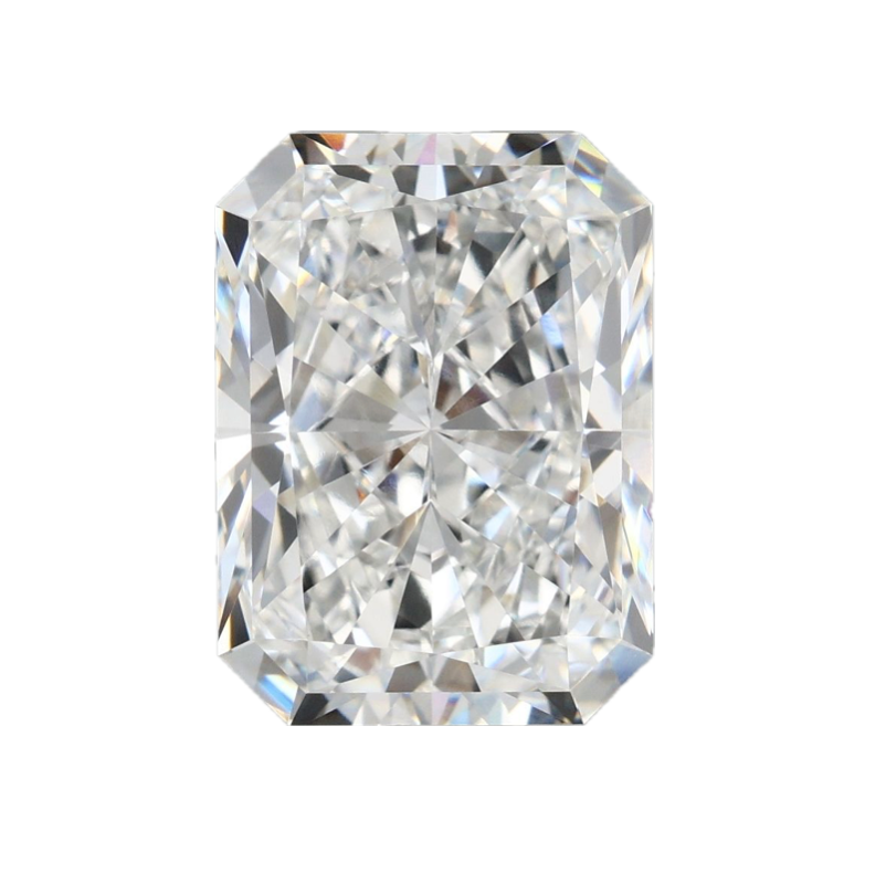 4.74ct E VVS2 IGI Certified Radiant Lab Diamond