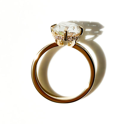The Lodestone Old Mine Cut Cushion Solitaire