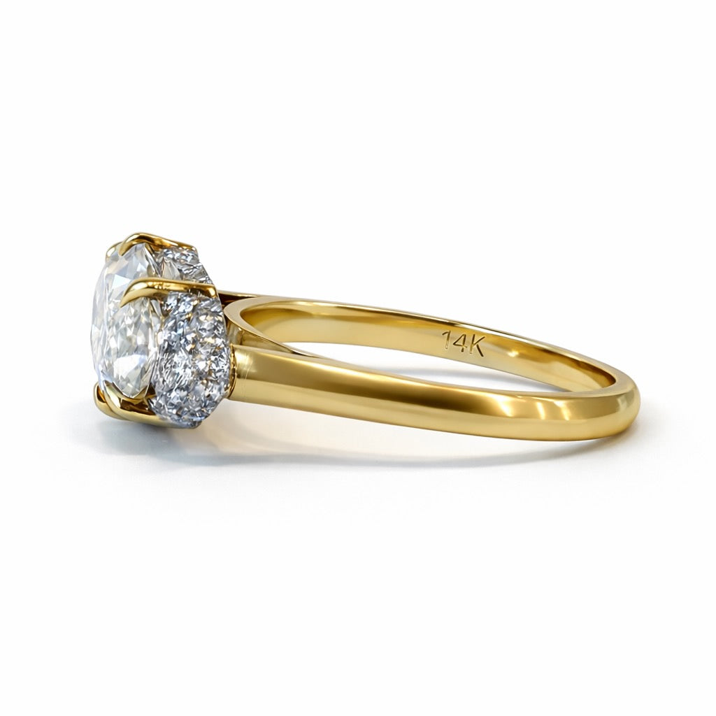 The Bi-coastal Marquise Pave, 3ct