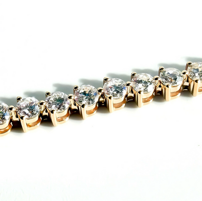 Three Prong Tennis Bracelet