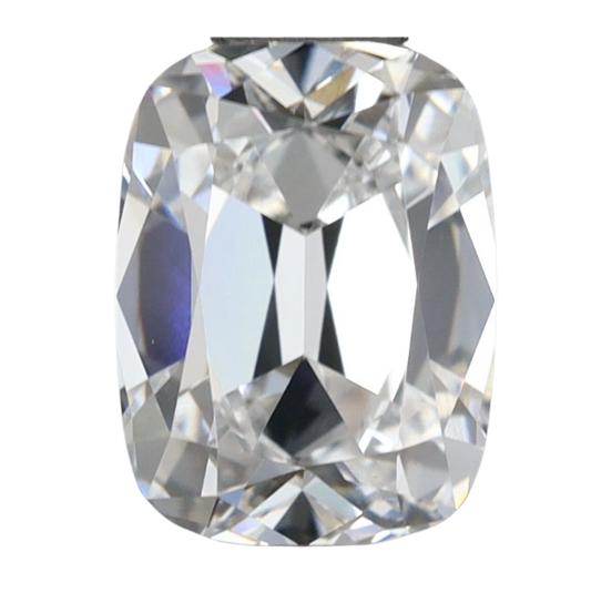 1.53ct E VVS1 Old Mine Cut Cushion IGI Certified Lab Diamond