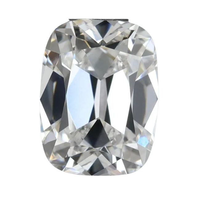 1.54ct Old Mine Cut Cushion E VVS1 IGI Certified Lab Diamond