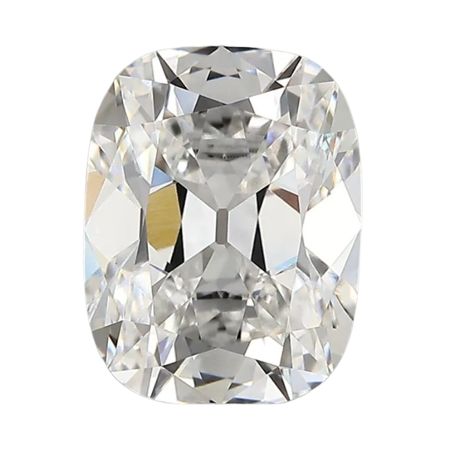 3.21ct E VS1 Old Mine Cut Cushion IGI Certified Lab Diamond