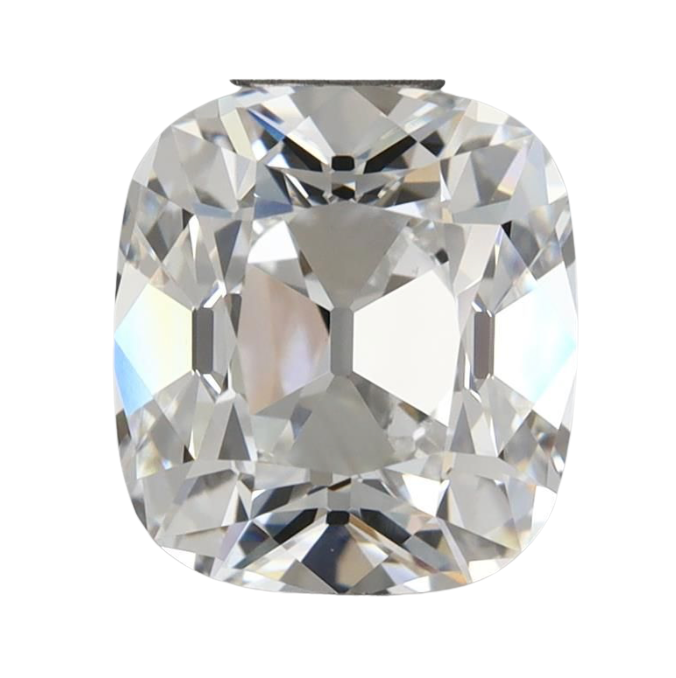 1.55ct E VS1 Old Mine Cut Cushion IGI Certified Lab Diamond