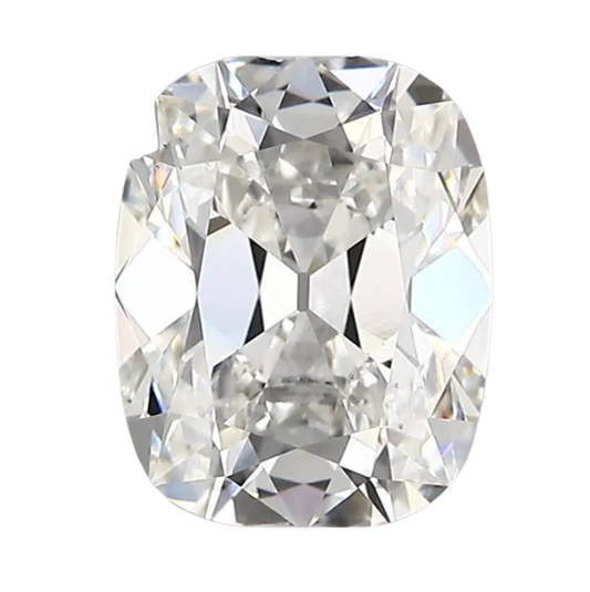 2.01ct F VS2 Old Mine Cut Cushion IGI Certified Lab Diamond