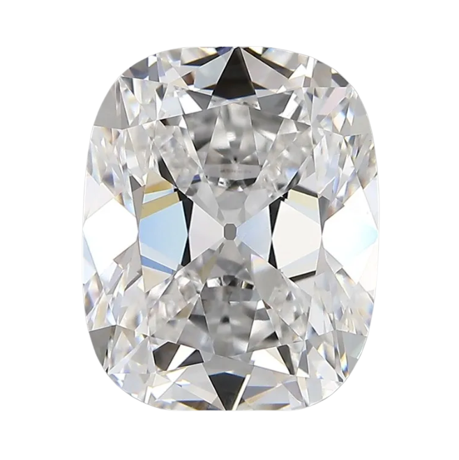 5.03 ct E VVS2 Old Mine Cushion IGI Certified Lab Diamond