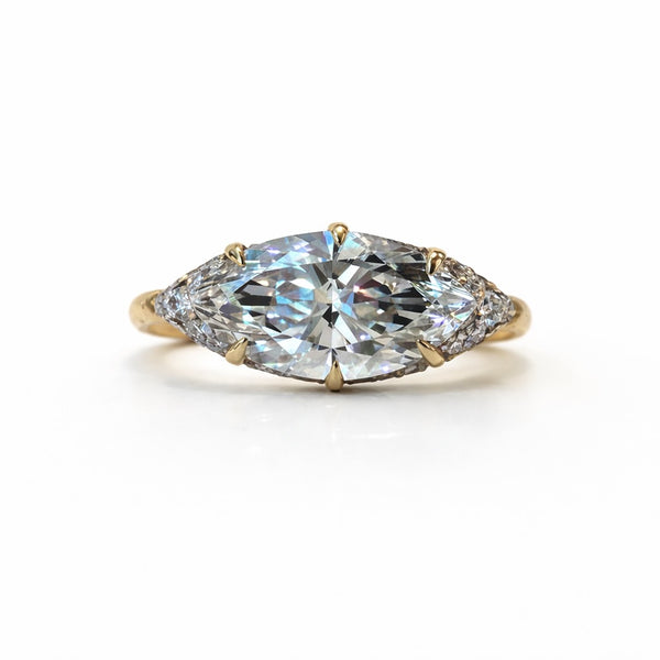 The Bi-coastal Marquise Pave, 3ct