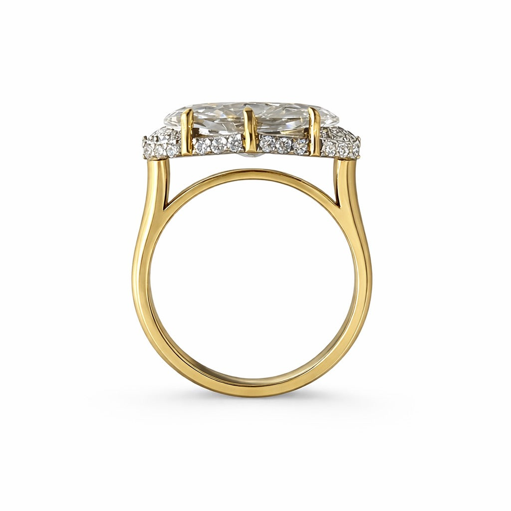 The Bi-coastal Marquise Pave, 3ct