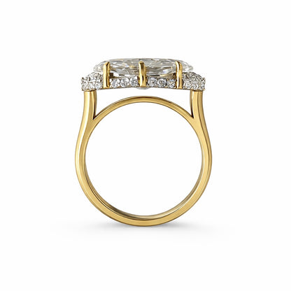 The Bi-coastal Marquise Pave, 3ct