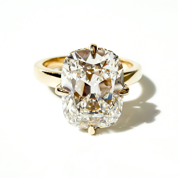 The Lodestone Old Mine Cut Cushion Solitaire