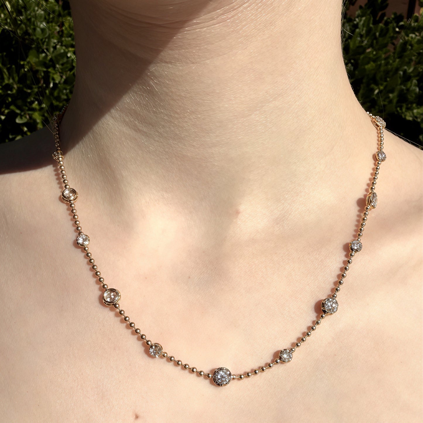 Bead Station Necklace
