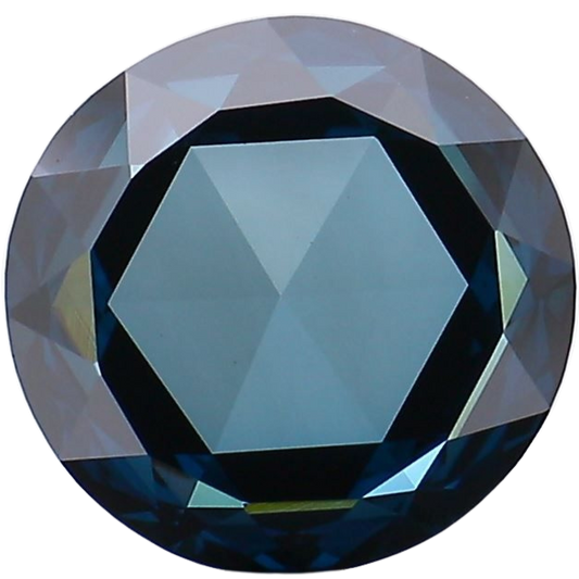 2.10ct Fancy Vivid Blue VS1 Rose Cut IGI Certified Lab Diamond