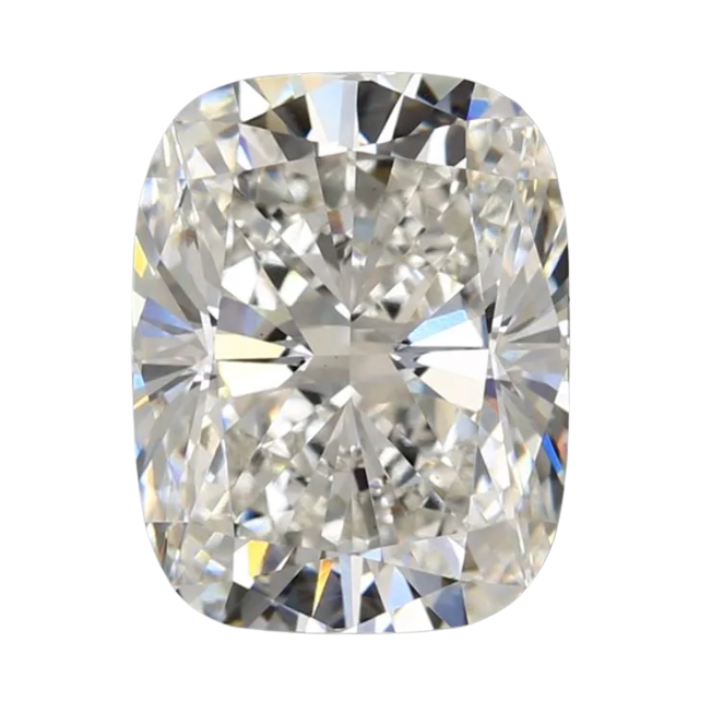 4.12ct IGI Certified Elongated Cushion Cut Lab Diamond G VS1