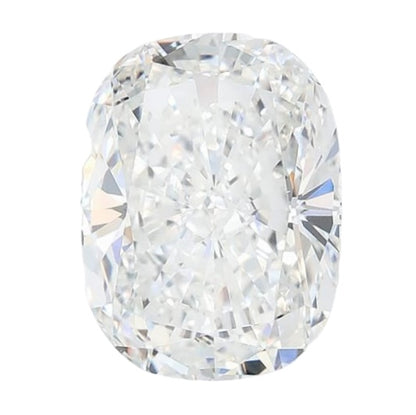 3.07ct E VVS2 IGI Certified Crushed Ice Cushion Lab Diamond