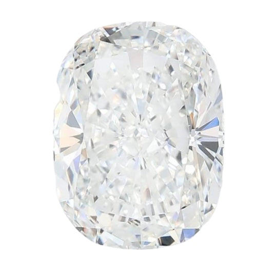 3.07ct E VVS2 IGI Certified Crushed Ice Cushion Lab Diamond