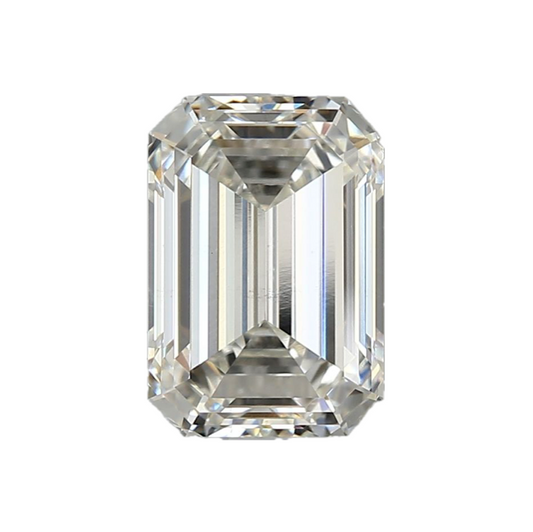 3.08ct G VS1 IGI Certified Emerald Cut Lab Diamond