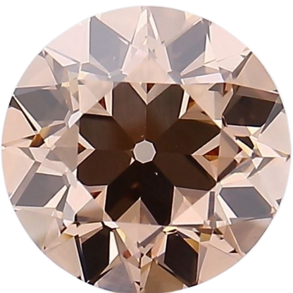 2.06ct Fancy Pinkish Brown VS1 Eurocut Lab Diamond