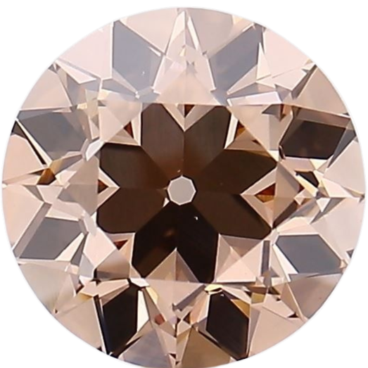 2.06ct Fancy Pinkish Brown VS1 Eurocut Lab Diamond
