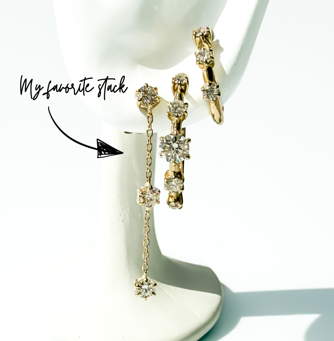 The Graduate hoop earrings