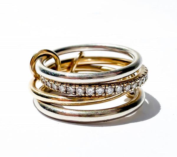 Two tone stacked band set