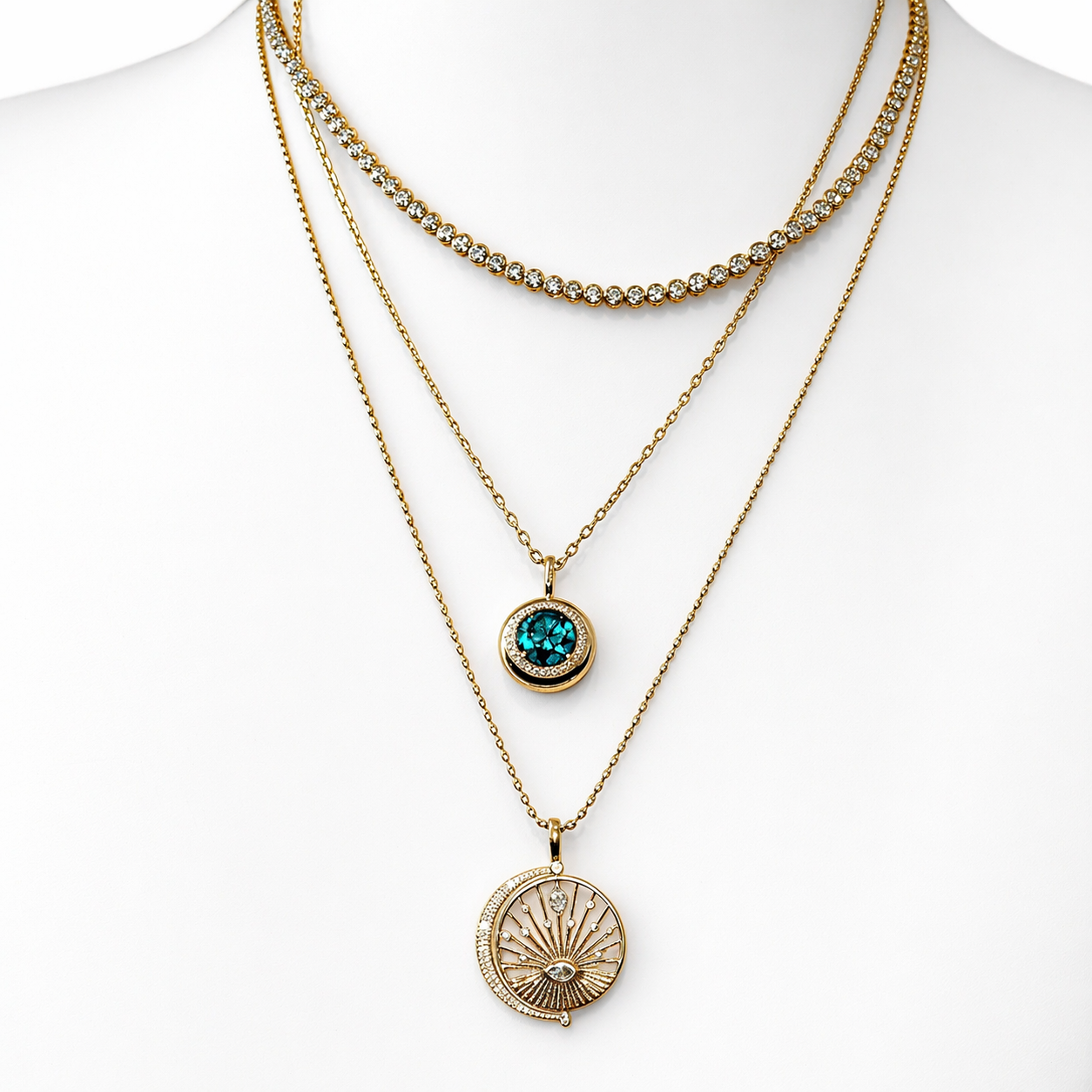 Rosecut Bubble Pendant