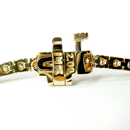 The Golden Hour Champagne Diamond Tennis Bracelet