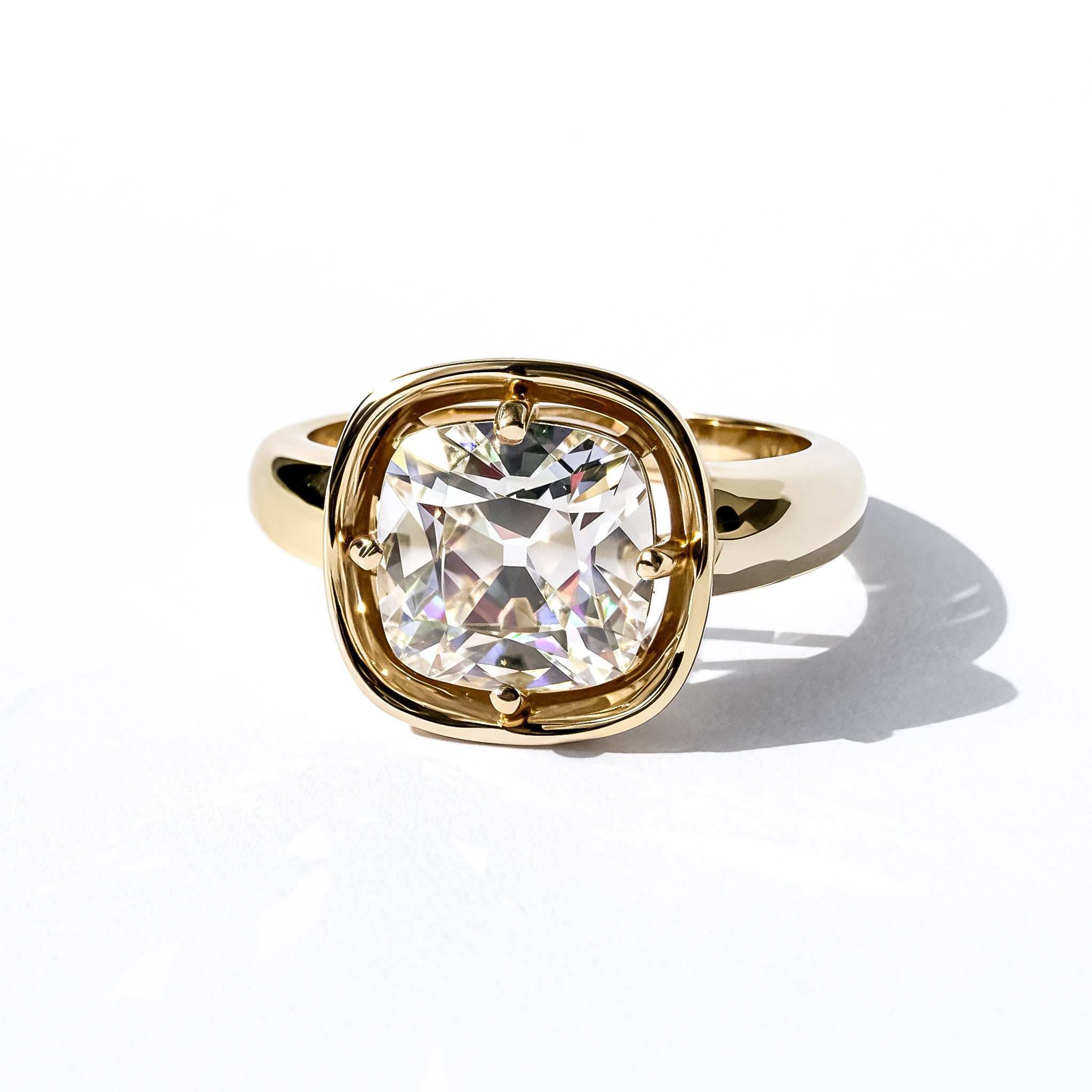 The Clubhouse OMC Ring in 14K Yellow Gold