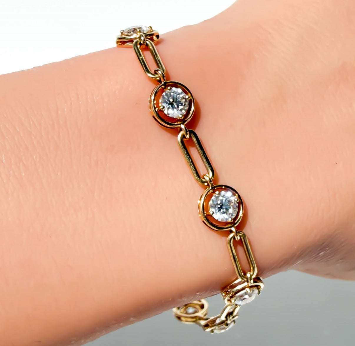 4.5ct Diamond Orbit Bracelet