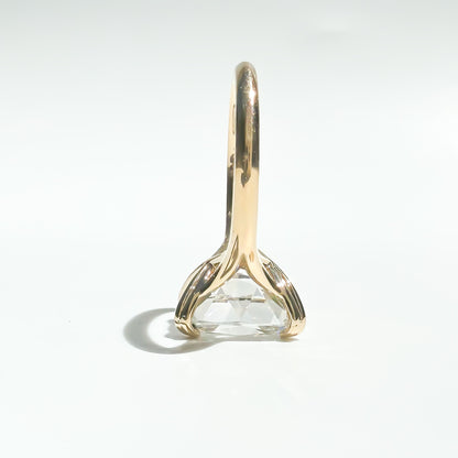 The Embrace Old Mine Cut Cushion Solitaire