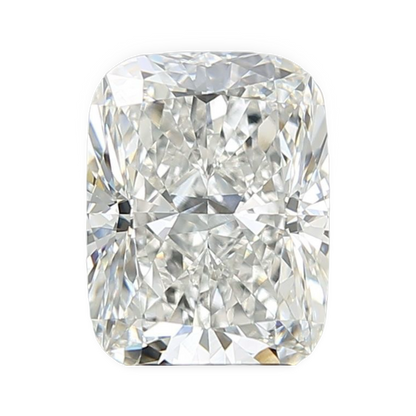 3.5ct E VVS2 IGI Certified Crushed Ice Cushion Lab Diamond