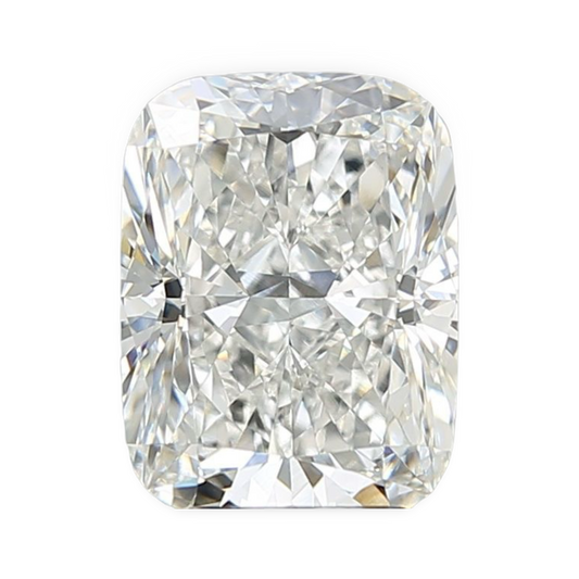 3.5ct E VVS2 IGI Certified Crushed Ice Cushion Lab Diamond