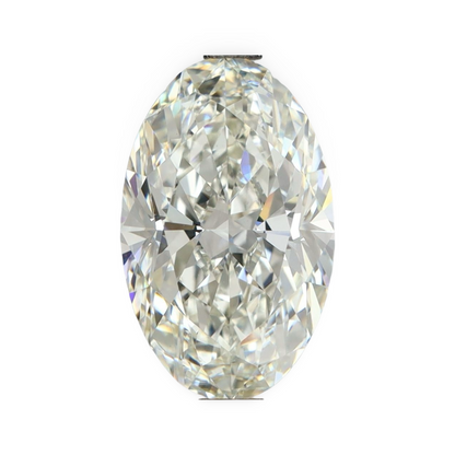 3.51ct G VVS2 Crushed Ice IGI Certified Oval Lab Diamond