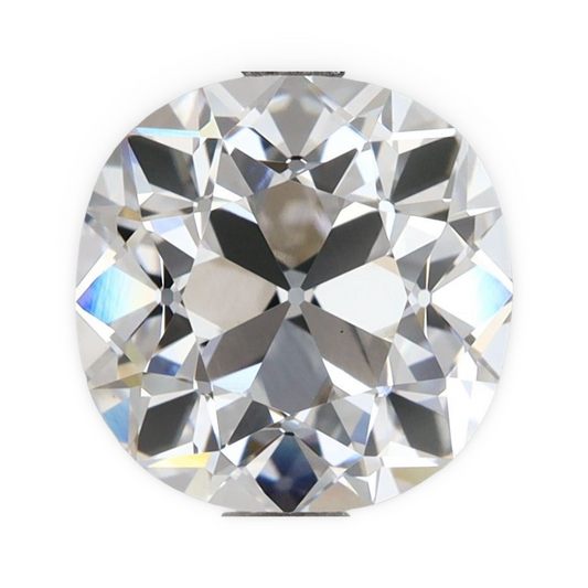 3.58ct E VVS2 IGI Certified Old Mine Cut Cushion Lab Diamond