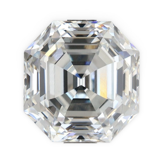 3.92ct E VVS2 IGI Certified Modified Emerald Cut Lab Diamond