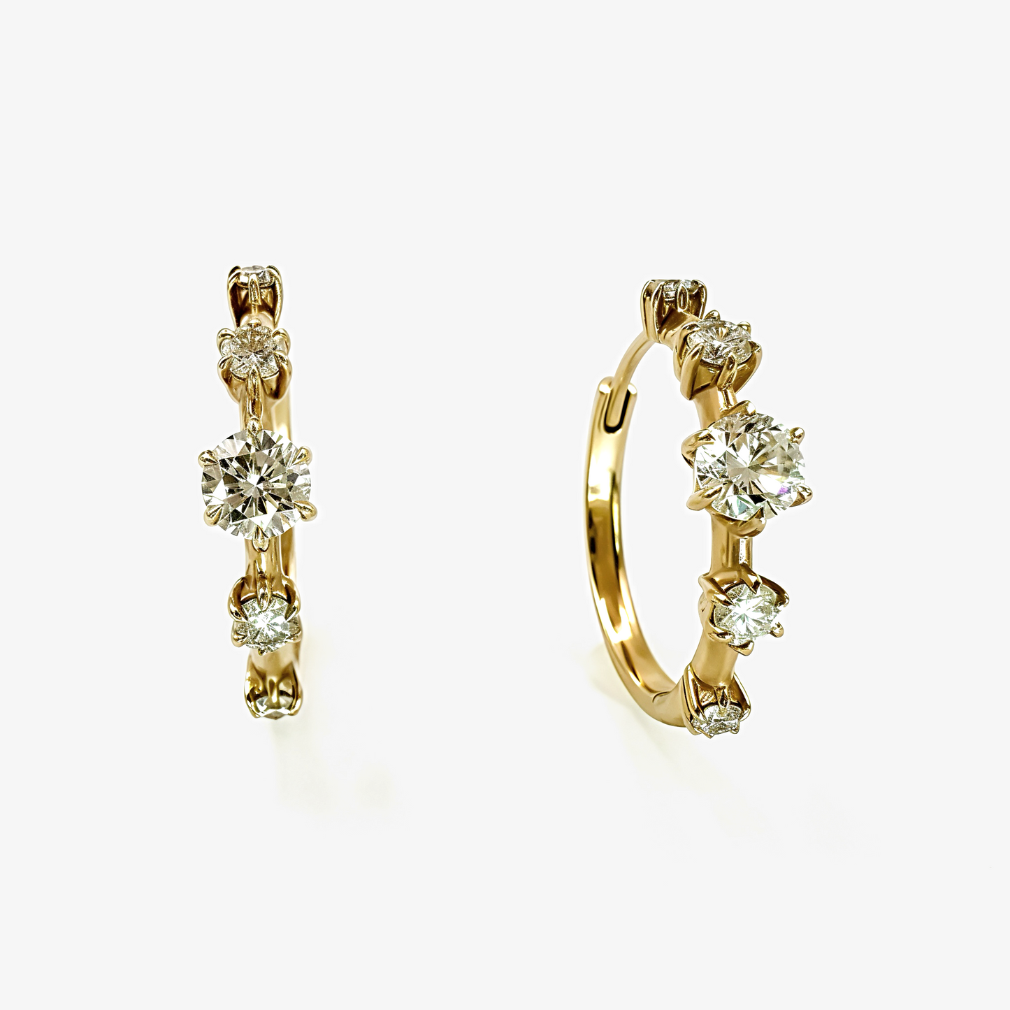 The Graduate hoop earrings