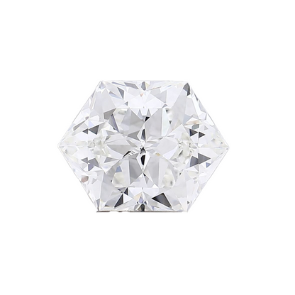 2.61ct G VS1 IGI Certified Modified Brilliant Hexagon Lab Diamond