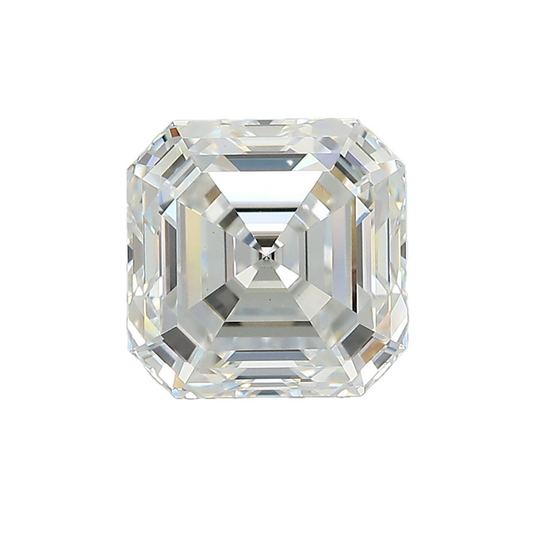 3.13ct E VVS2 IGI Certified Asscher Cut Lab Diamond