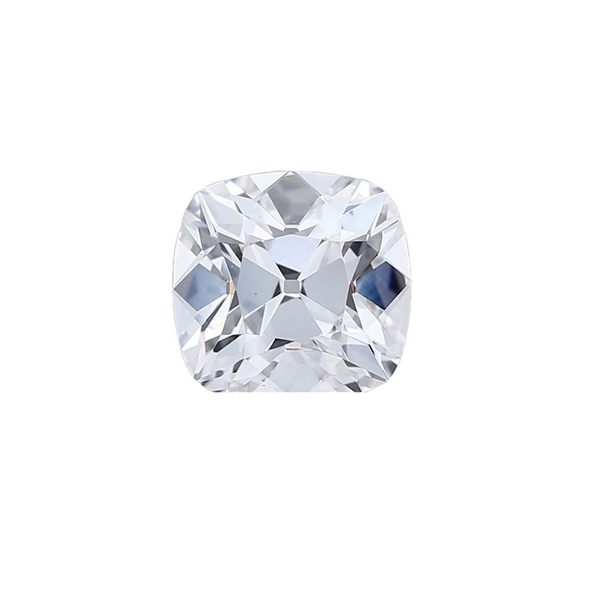 1.51ct E VS1 IGI Certified Old Mine Cut Square Cushion Lab Diamond