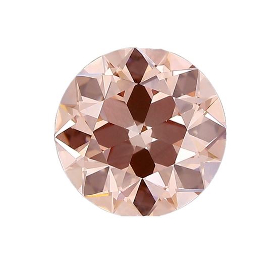 2.21ct Fancy Pink VVS2 IGI Certified Old European Cut Lab Diamond