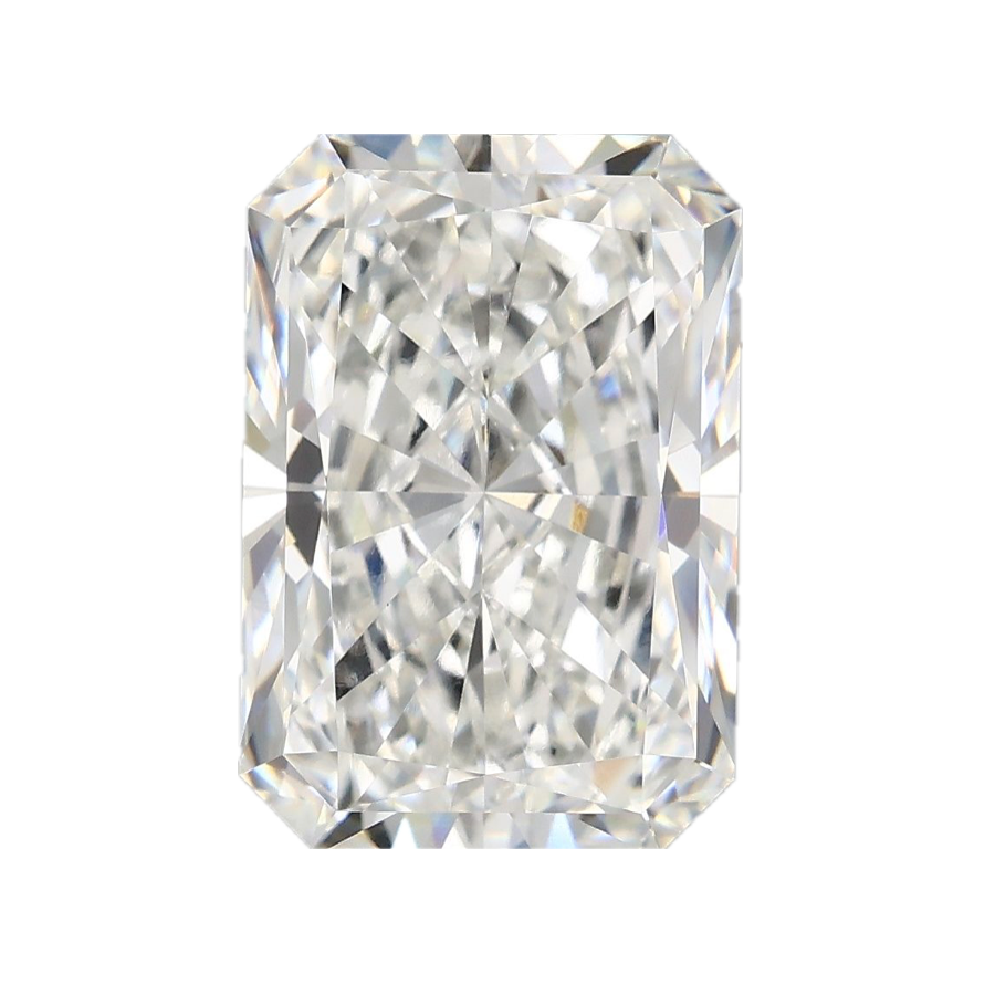 5.03ct F VVS2 IGI Certified Radiant Cut Lab Diamond