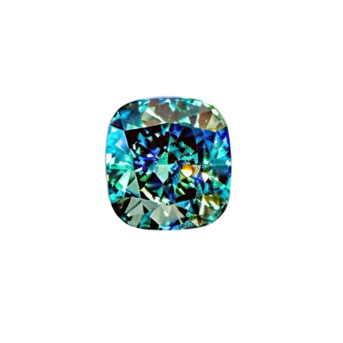 2.04ct Fancy Vivid Blue VS1 IGI Certified Cushion Modified Brilliant Lab Diamond